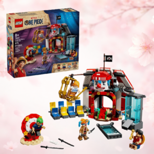 lego one piece – tenda de circo do buggy, o palhaço